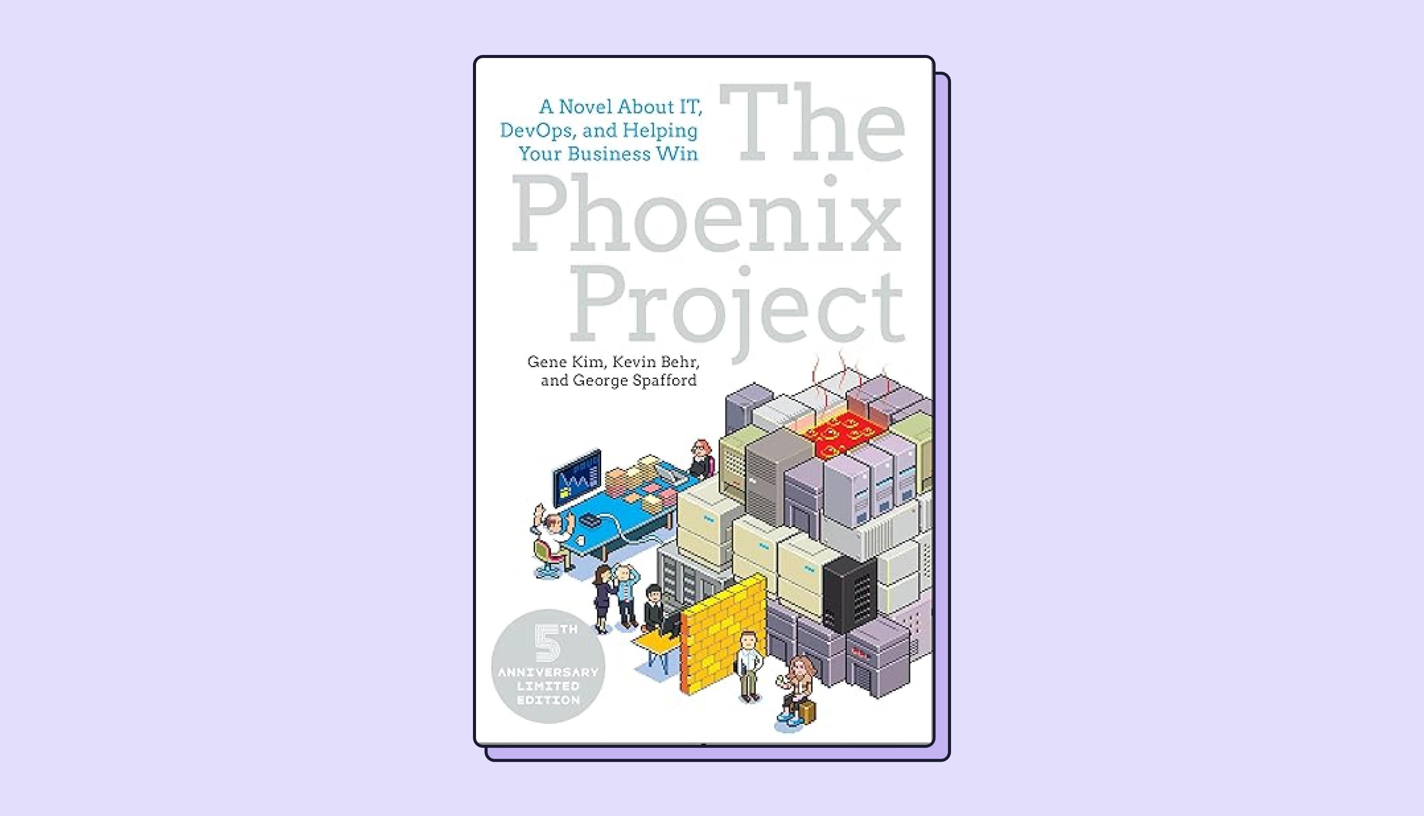 An image of the Phoenix Project book