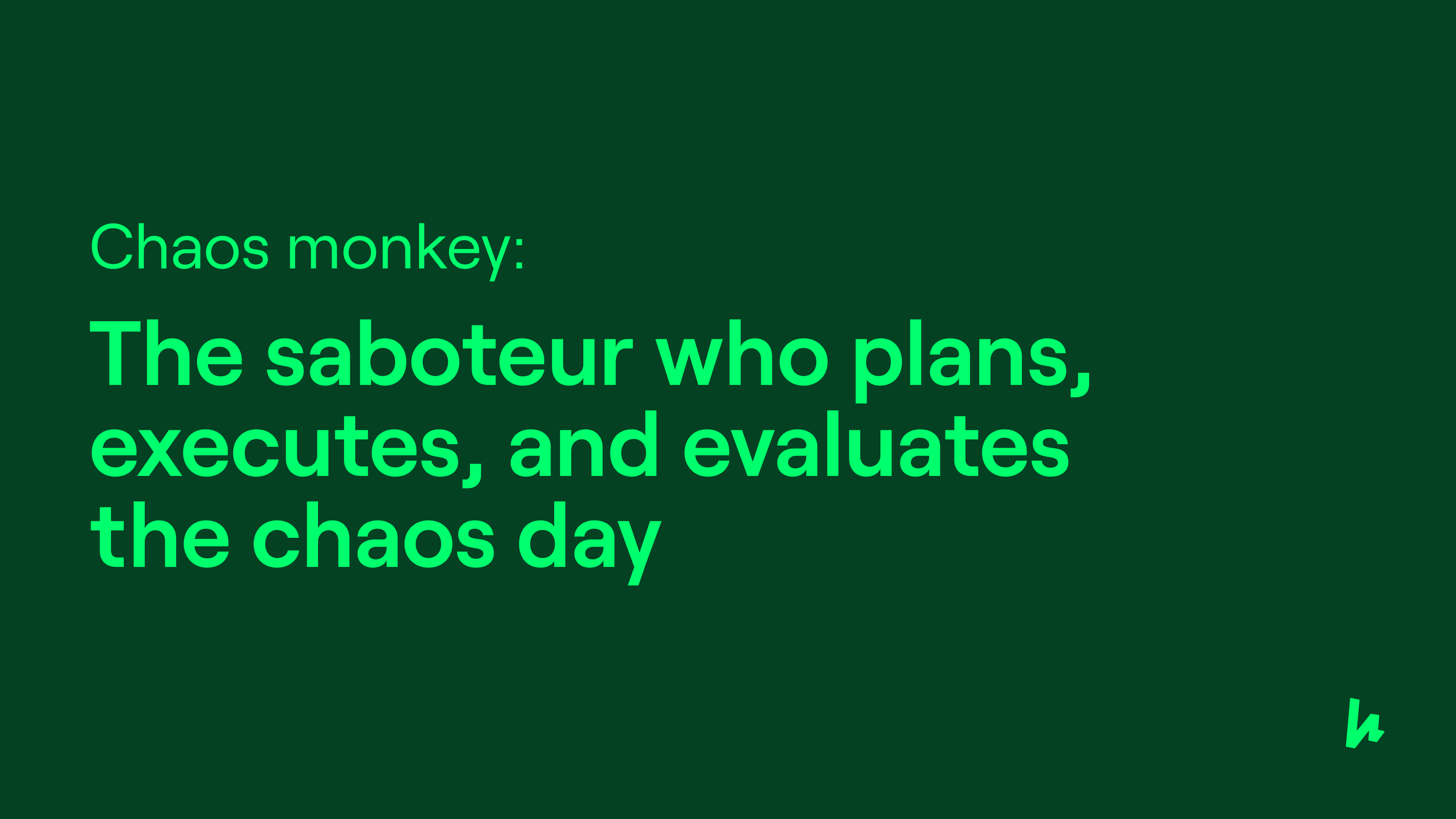 Chaos monkey definition